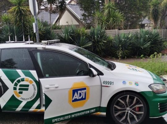 ADT and Fidelity car