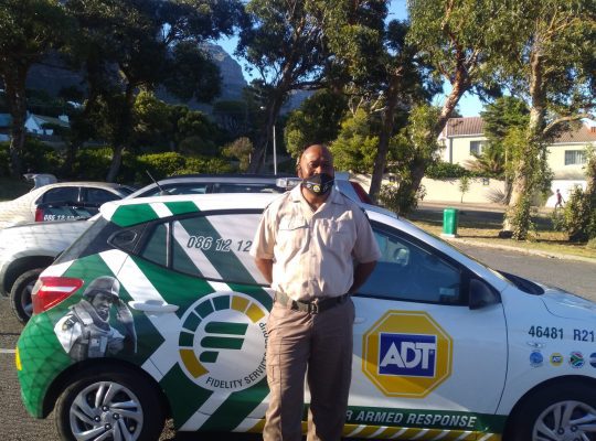 ADT Guard and vehicle