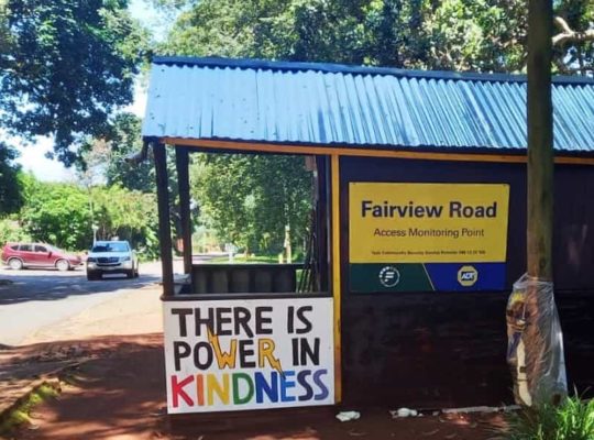 Kloof security hut gets a makeover